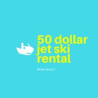 50 Dollar Jet Ski Rental Miami Beach image 5